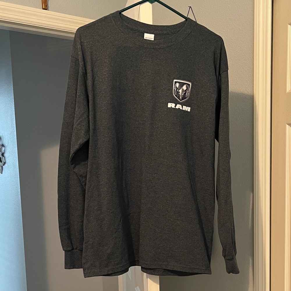 Gildan Dark Gray Long Sleeve Tee
